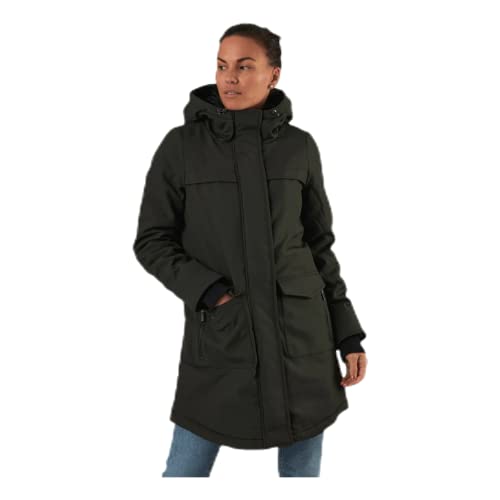 Only Onlmaastricht Otw Noos-Chaqueta Parka, Verde Oscuro, L para Mujer