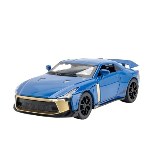 Voiture de sport GTR 50 miniature en alliage : le cadeau parfait pour collectionneur