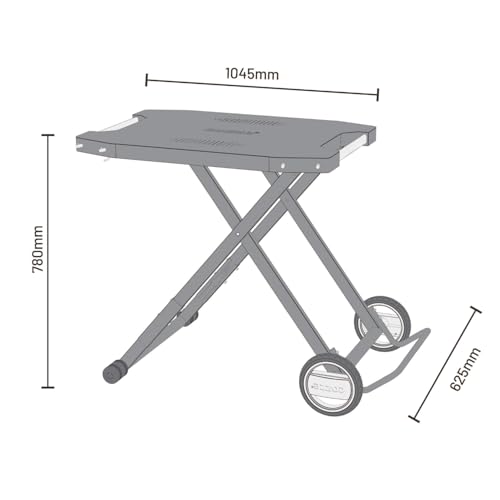 Table extérieure pliante cozze : charge 50 kg pour optimiser l'espace - 4