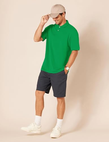 Image of Amazon Essentials Men's Regular-Fit Short Sleeve Cotton Pique Polo Shirt (Available in Big & Tall)