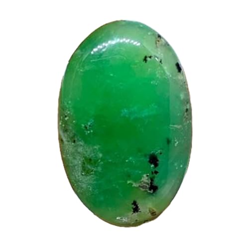 Chrysoprase naturelle cabochon en vrac pierre gemme ovale de rechange DIY
