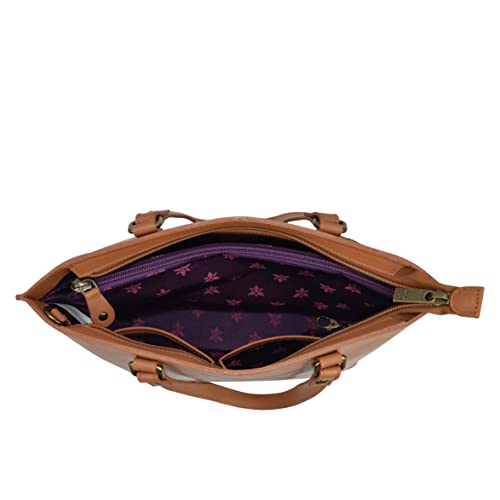 Image of Anuschka Women's Original Hand-Painted Genuine Leather Medium Tote