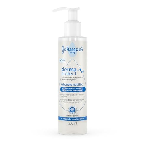 Sabonete Nutritivo Derma Protect JOHNSON'S® Baby 200mL
