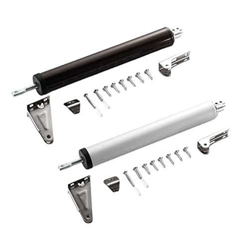 automatyczny samozamykacz do drzwi, samozamykacz s Automatic Door Closer Pneumatic Buffer Device for Residential and Light Commercial Aluminum Doors(Silver)