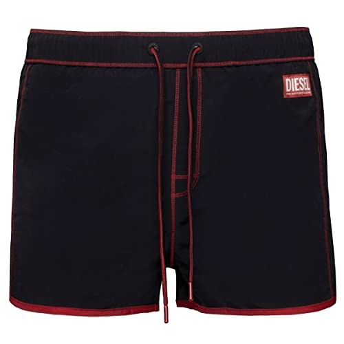 Diesel Short de bain BMBX-REEF-30 pour homme, Noir , M