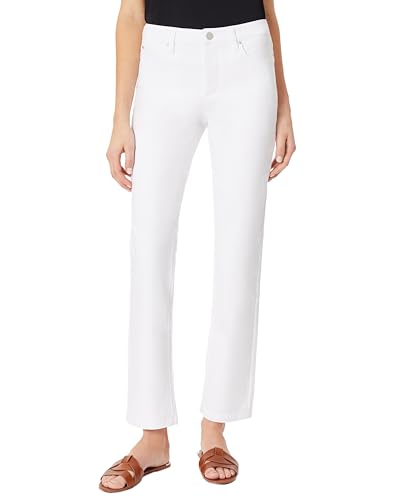 Best Petite White Jeans for Women Over 50: Flattering Fits That Won't Quit on You 13 Jones New York Petite Lexington Straight-Leg Jean