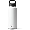 YETI Rambler 46 oz Bottle, Leakproof, Vacuum Insulated, Stainless Steel with Chug Cap, White