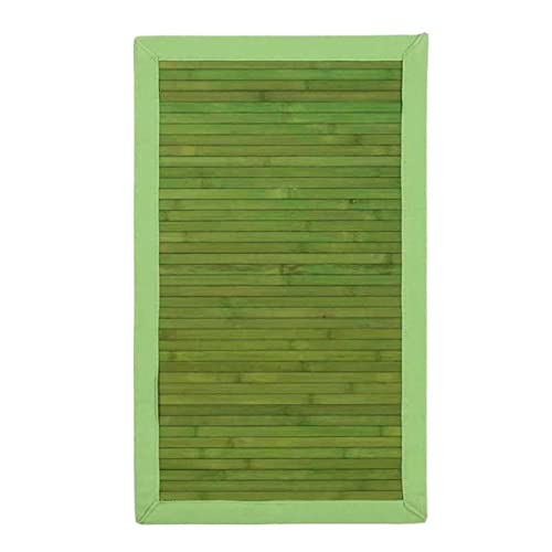 MonBeauTapis 457236 Solo Tapis Bambou Vert 75 x 45 cm