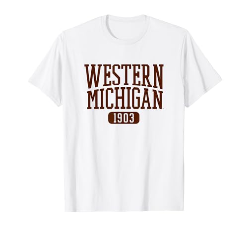 Western Michigan University Broncos Established School T-Shirt