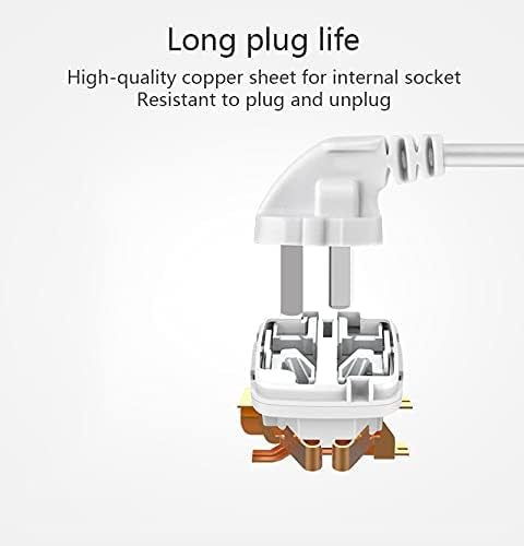 Extension Plug with 3 Way Universal Sockets 3 USB Slots, separate Switch Extension Lead Cable 5M Socket | Power Cable Cord | Home & Office | Multi Socket Plug Extension | Extension | Power Extension