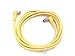 TURCK PKW 4M-1-PSW 4M DOUBLE ENDED, PVC JACKET, CORDSET, 26 AWG, NICKEL PLATED BRASS COUPLING, M8X1 THREADED, RIGHT ANGLE MALE CONNECTOR, RIGHT ANGLE FEMALE CONNECTOR, 4 WIRE, NO LEDS, 1 METER LENGTH,
