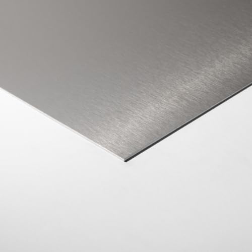 Crédence aluminium anodisé brossé pour protéger le mur des graisses de cuisson - 4