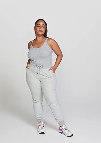 Calça Feminina Em Moletom Peluciado Jogger