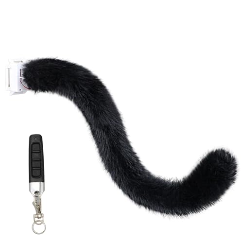 Queue de chat électrique rechargeable Jorzer 71cm avec télécommande pour cosplay