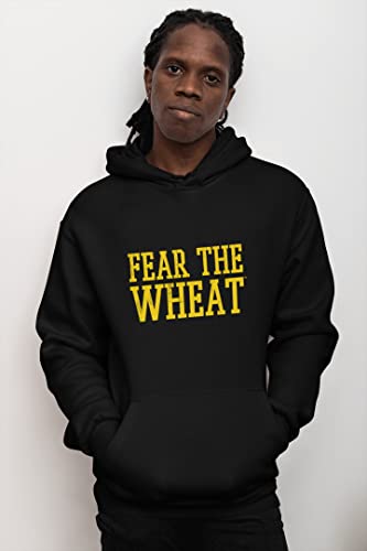 CreateMyTee | Wichita State Fear The Wheat Hooded Sweatshirt3
