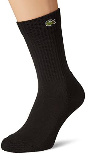 Lacoste Sport RA4186 Chaussettes, Noir, 39/42 Mixte Cover