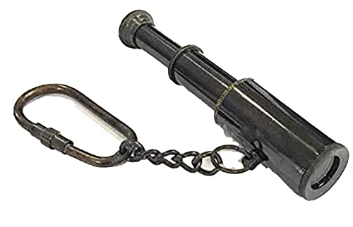 Brass Telescope Key Chain 3