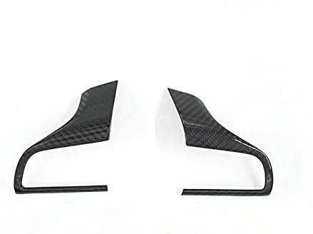 New Carbon Fiber Steering Wheel Covers for Lexus LX 2016-2018 LX450d LX570 (One Set 3PCS)
