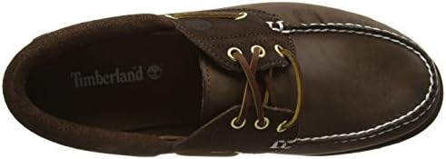 Timberland Authentics 3 Eye Classic Bootschoenen voor heren, Dk Bruin Volnerf, 42 EU Timberland Authentics 3 Eye Classic Bootschoenen voor heren, Dk Bruin Volnerf, 42 EU