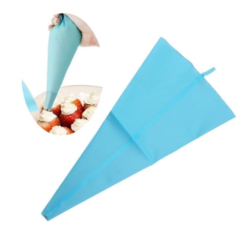 LOPUNER Bolsa para Manga Pastelera de Silicona Reutilizable Alimenticio Interior y Exterior Antideslizante para Repostería y Decoración de Pasteles Galletas y Cupcakes