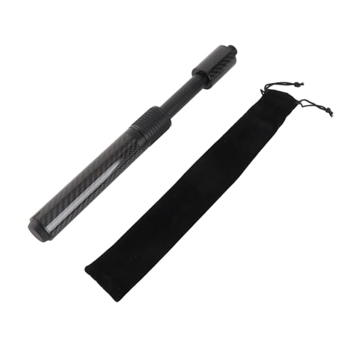 XIASABA Extensión de taco de billar ajustable, tubo de carbono para taco de piscina, accesorio de billar para jugadores (depredadores)