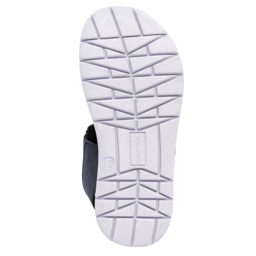 Image of Nautica Toddler Boys Sport Sandals - Lightweight Athletic Open-Toe Summer Shoes with Dual Adjustable Hook and Loop Straps for Outdoor Play, Beach, and Water