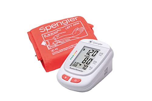 SPENGLER Autotensio, Tensiomètre Electronique Bras pour Automesure, Facilité d’Utilisation, Précis et Fiable (Rouge Corail)