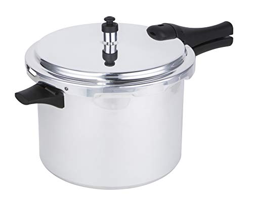 Prestige - Sleek and Simple - 8L Pressure Cooker - Medium Dome - Induction Suitable - Accessories Included