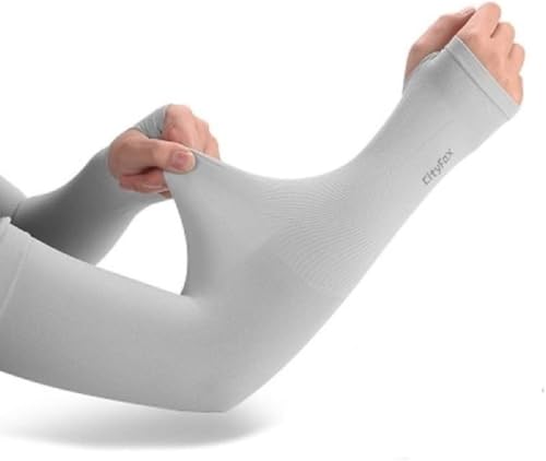 Image of MILESTONES. /Arm Sleeves for Men & Women UV Protection Hand Sleeves /Sun Protection Sleeves for Men & Women for Running, Hand Cover Arm Sleeves for Bike Riding Free Size