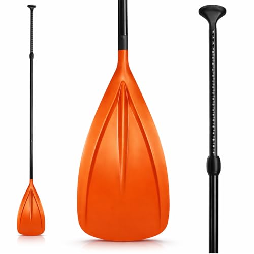 LBW SUP Paddle 3 Piece Stand Up Paddleboard Paddles Floating Portable Stand-up Paddle Oars Boat...