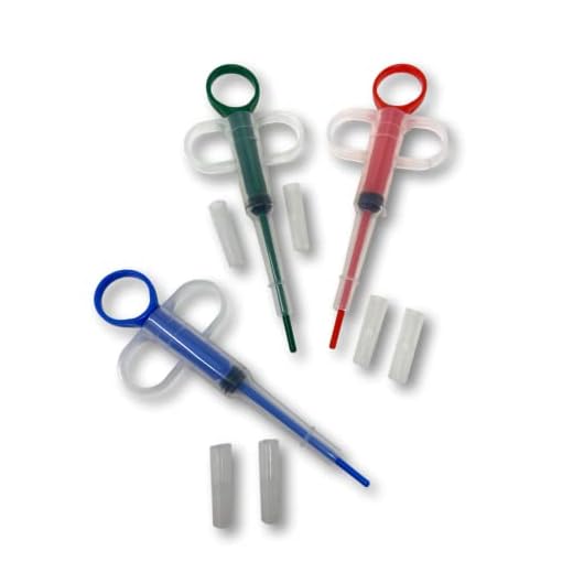 LisaCare Juego de 3 pastillas, para gatos, perros y animales, 3 colores