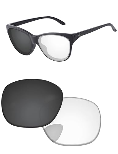 Image of Replacement Lenses for Oakley Hold Out OO9357 55mm Sunglass - Precision Fit, UV Block & Impact Resistant