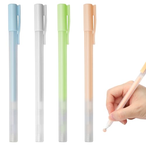 4 Pièces Bolígrafo de pegamento de secado rápido Bolígrafos de Barra de Pegamento Adhesivo Bolígrafo de Tela para Manualidades DIY para álbumes de recortes