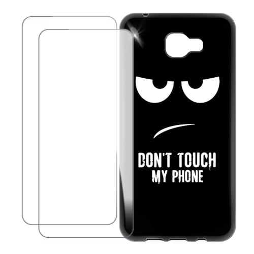 UOGNADGD Samsung Galaxy A9 2016 �Ƃ̌݊������� �J�X�^���J���t���P�[�X�{�����K���X�ی�t�B����2���t�� ? �Ռ��z�������h�~ (�G��Ȃ��ł�������)