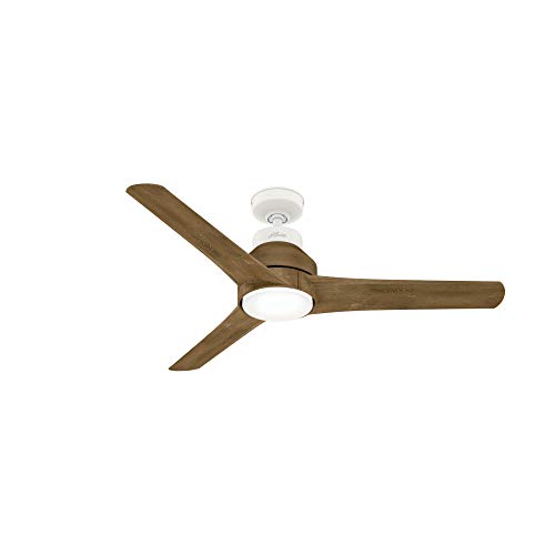 Hunter Lakemont Indoor / Outdoor Ceiling Fan with LED Light and Remote Control, 52
