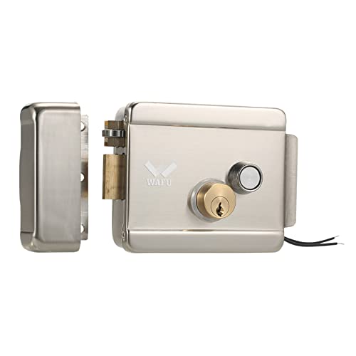 COMETX Smart Gate Door Lock - Secure Metallic Electric Door Lock - Access Control for Home, Office, Apartment, Warehouse