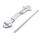 Material resistente El kit del eje de transmisión central está hecho de metal, que es resistente y durará mucho tiempo