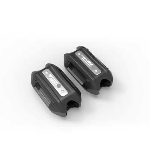 Blocs pare-chocs moto 25 mm de qualité supérieure pour protection de garde moteur
