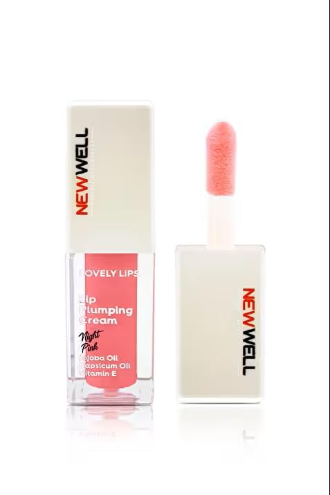 New Well Lip Plumping Cream Night Pink Dudak Dolgunlaştırıcı Krem 5 Ml, T1161