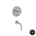 Newport Brass 4-992BP East Linear Single Handle Tub and Shower Valve Trim with M, Flat Black