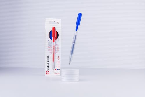 SAKURA Gelly Roll Classic Click Gel Pen Set 3 Rojo Azul Negro miniatura 5