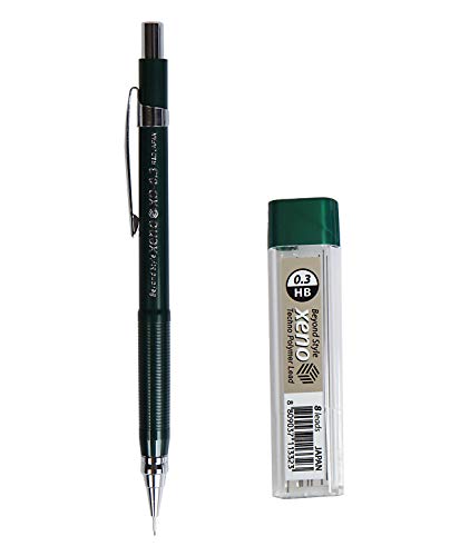 Porte-mines Xeno Beyond Style avec mines HB 0.3 mm pour le dessin technique