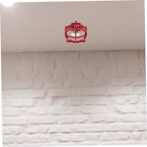 Protector de cabezal de aspersor contra incendios de 20 mm con jaula roja para techo 8