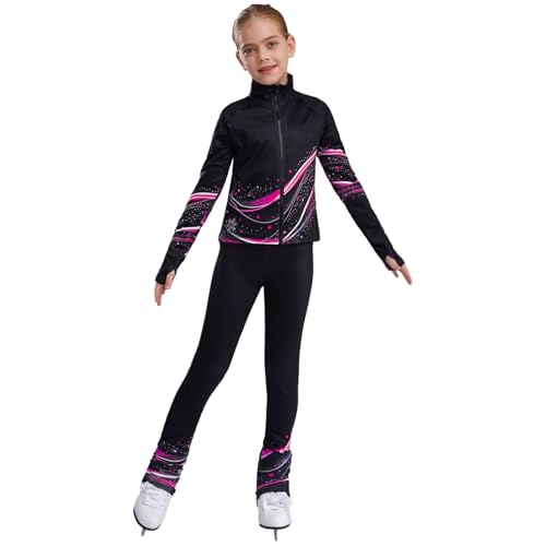 Vêtements patinage artistique filles : la veste de sport thermique hiver contre le froid