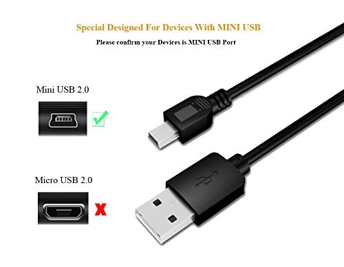 image for MaxLLTo USB Charger Data Cable Cord Lead for Coby MP3/MP4 Players MP-6