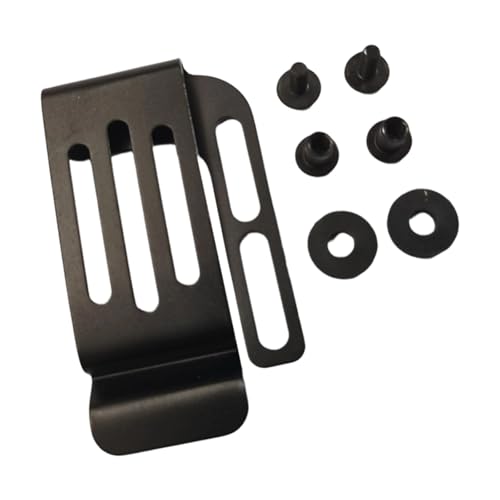 Antislip Grip Cutter Sheath Back Clip Metal Construction Sheath Carrying Back for Secure Handling Easy Removal Belt