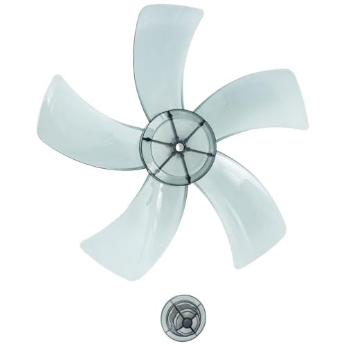 SOIMISS 1 Juego Aspa Del Ventilador Eléctrico Reemplazo Del Ventilador Hojas El Plastico Negro
