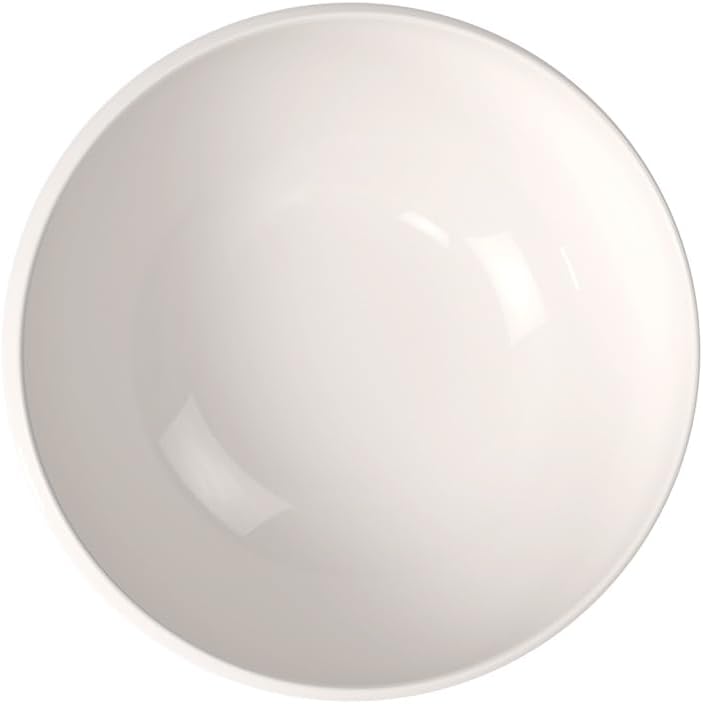 Villeroy & Boch NewMoon Large Salad Bowl for Every Occasion Premium Porcelain White Dishwasher Safe, 135 oz - Image 2