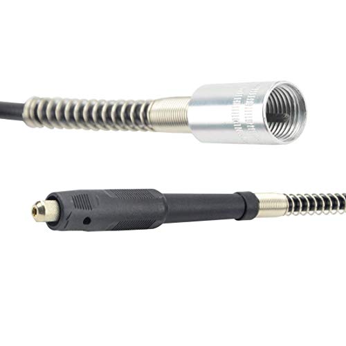 Image of DIY Crafts Pattern No # 1, Black Silver G, 108cm * 2cm for Dremel 3000 4000 Electric Drill Rotary Grinder Tool Attachments Flexible Shaft Fits P (Pattern No # 1, Black Silver G)