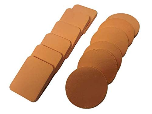 Blender Makeup Foundation Sponges For Beauty - Latex Free Blending For Full Coverage Powder, Cream, Liquid Cosmetics - Long Lasting, Disposable Foam Applicator Puffs - Bulk 12 Pack #TOP1